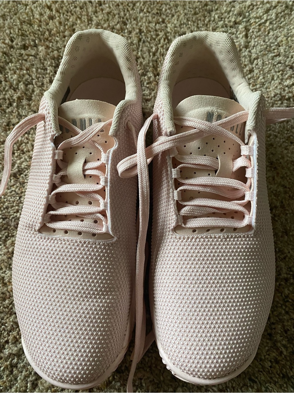 New Nobull pink workout shoes size W 10